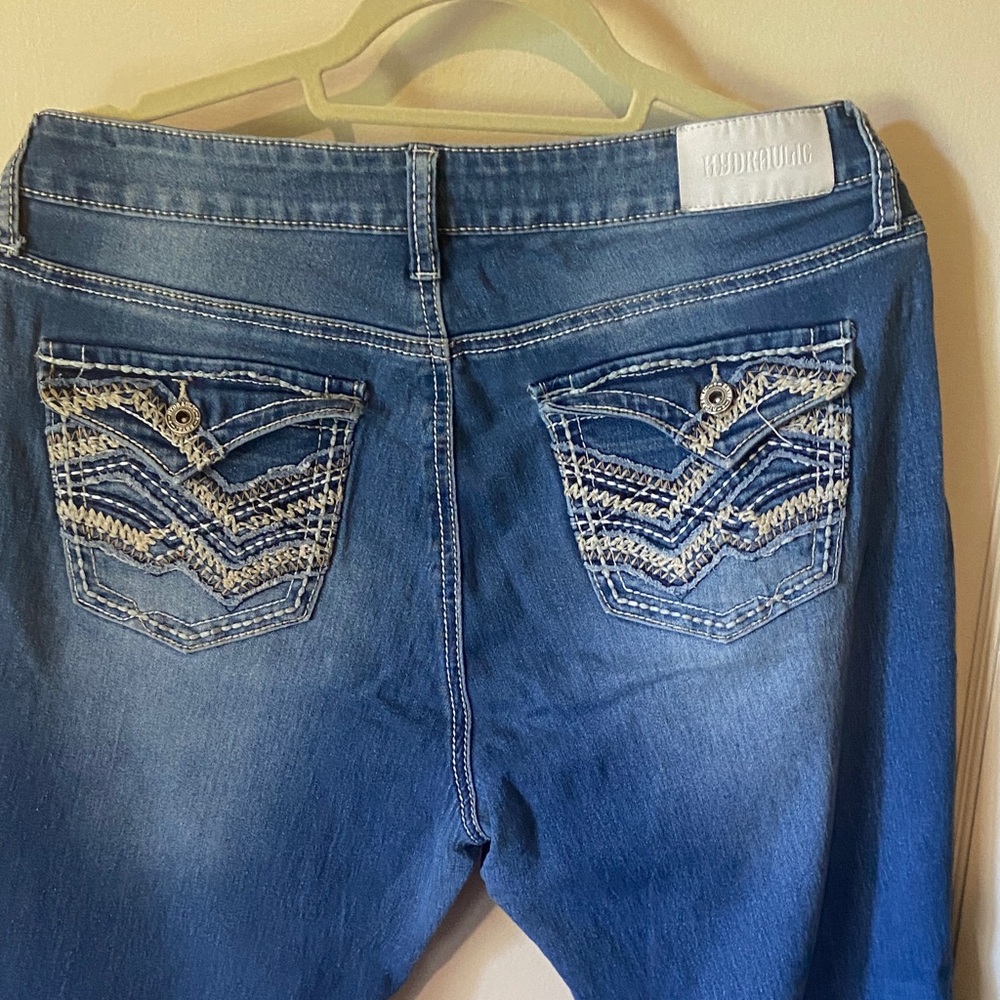 Hydraulic Women's Boot Cut Jeans - Classic Blue - Picture 4 of 9